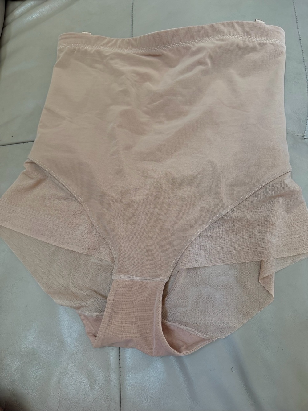 Honeylove High-Waist Shaper Briefs in Light Nude, Plus Size 2X